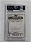 2018 Upper Deck Goodwin Champions Goudey Sport Royalty Dual Memorabilia Premium Tiger Woods SRM2-TW PSA 7 NM Serial 06/10