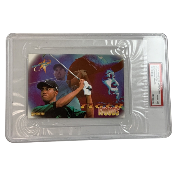 1997 Tiger Woods Sported Magazine Shooting Stars PSA GEM MT 10! - Pop 7 (None Higher)