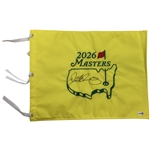 Rory McIlroy Signed 2026 Masters Tournament Embroidered Flag JSA #BA14127