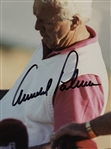 Arnold Palmer Signed Club Inspection 8x10 Original Photo on Kodak Paper JSA ALOA