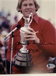 Lot of 6 Signed Professional Golf Photographs Featuring Open Championship Winners Beckett, JSA & JSA ALOA