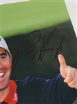 Lot of 6 Signed Professional Golf Photographs Featuring Open Championship Winners Beckett, JSA & JSA ALOA