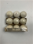 Jack Burke Jr. Signed Photograph and Nine Vintage MacGregor Golf Balls Group Lot JSA ALOA