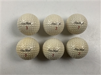 Ray Floyd Signed 1969 PGA Championship Photograph, Commemorative Parker Yardage Pen, and Vintage Signature Golf Balls JSA ALOA