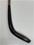 Late Victorian Spliced Neck Hickory Shaft Wooden Golf Club Circa 1890