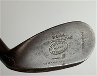 Set of 6 Tom Stewart St. Andrews Hickory Shafted Antique Golf Irons