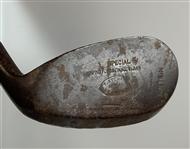 Set of 6 Tom Stewart St. Andrews Hickory Shafted Antique Golf Irons