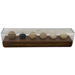 Classic Craftsmen Evolution of the Golf Ball Display Set
