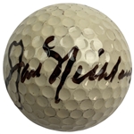 Jack Nicklaus Signed Personal Used Jack Nicklaus Signature Macgregor Muirfield Golf Ball JSA ALOA