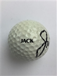 Jack Nicklaus Signed Personal Used Maxfli HT-100 'JACK' Golf Ball JSA ALOA