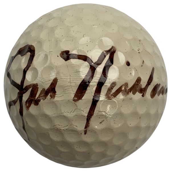 Jack Nicklaus Signed Personal Used Tour Balata 392 Golf Ball JSA ALOA