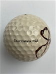 Jack Nicklaus Signed Personal Used Tour Balata 392 Golf Ball JSA ALOA
