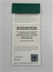 Tiger Woods Signed Tiger Slam Canvas Inscribed w/ 'Tiger Slam' LTD ED #44/50 UDA COA