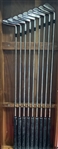 Tiger Woods Limited Edition Titleist Replica Forged Iron Set 21 of 50 w/ Display Cabinet & COA