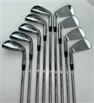 Tiger Woods Limited Edition Titleist Replica Forged Iron Set 21 of 50 w/ Display Cabinet & COA
