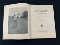 1919 Picture Analysis of Golf Strokes by Jim Barnes Book