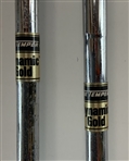 Set of Four Palmer Peerless Chattanooga Densitized Persimmon Wood Golf Clubs