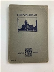 Reid, John and Others. Two Vintage Tourist Guides to Edinburgh. Andrew Elliot and Official Sources, [c. 1910-1935].