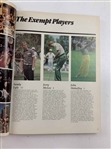 1980 U.S. Open Championship at Baltusrol Program & Ticket - Nicklaus Win