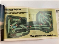 1980 U.S. Open Championship at Baltusrol Program & Ticket - Nicklaus Win