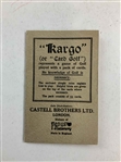 Kargo Card Golf Game by Castell Brothers Ltd Pepys Series circa 1930s