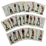 1939 John Player and Sons Golf Cigarette Cards Complete Set of 25