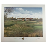 Tom Lehman Signed Graeme W. Baxter (Scottish, b. 1958), Royal Lytham & St. Annes, Artists Proof Print JSA ALOA