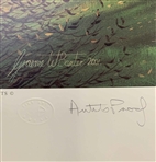 Graeme W. Baxter, The 18th Green, Royal Lytham & St. Annes Golf Club, Color Lithograph, Artist's Proof