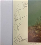 Palmer, Watson, Player, Floyd & More Signed Graeme W. Baxter 2001 UBS Warburg Cup Kiawah Island Artist Proof Golf Print JSA ALOA