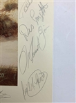 Palmer, Watson, Player, Floyd & More Signed Graeme W. Baxter 2001 UBS Warburg Cup Kiawah Island Artist Proof Golf Print JSA ALOA