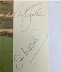 Palmer, Watson, Player, Floyd & More Signed Graeme W. Baxter 2001 UBS Warburg Cup Kiawah Island Artist Proof Golf Print JSA ALOA