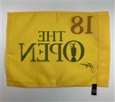 Jack Nicklaus Signed The Open Championship Flag JSA ALOA