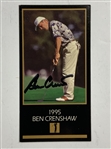 Langer, Crenshaw, Stadler & Couples Signed GSV Masters Collection Cards JSA ALOA