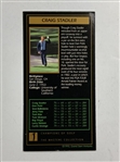 Langer, Crenshaw, Stadler & Couples Signed GSV Masters Collection Cards JSA ALOA