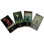 Langer, Crenshaw, Mize & Aaron Signed GSV Masters Collection Cards JSA ALOA