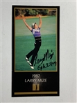 Langer, Crenshaw, Mize & Aaron Signed GSV Masters Collection Cards JSA ALOA