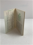1965 Masters Tournament Spectator Guide - Jack Nicklaus Winner