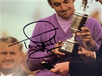 Faldo, Els & Jacklin Signed Claret Jug Photos JSA ALOA