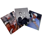 Calcavecchia, Lawrie & Charles Signed Claret Jug Photos JSA ALOA