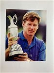 Harrington, Faldo & Hamilton Signed Claret Jug Photos JSA ALOA