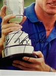 Harrington, Faldo & Hamilton Signed Claret Jug Photos JSA ALOA