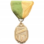 1945 Sterling Silver Ross Trophy Golf Runner Up Award Medal
