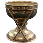Sterling Silver Dunlop Hole-In-One Presentation Ball Cup by Padgett and Co Birmingham 1931