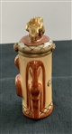 A.L. Limoges France Hand-Painted Porcelain Golf Bag Trinket Box