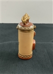 A.L. Limoges France Hand-Painted Porcelain Golf Bag Trinket Box