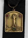 1923 St. Louis A.A.A. Annual Golf Championship Gold-Filled Watch Fob Medal