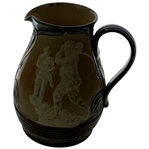 Uncommon Petite Size Doulton Lambeth Milk Pitcher