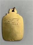 Group of 4 Gold Filled Golf Medals