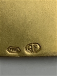 Group of 4 Gold Filled Golf Medals