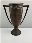 1910’s Golfer’s Magazine Sterling on Bronze Dual Handled Trophy by Heintz Metal Art Shop